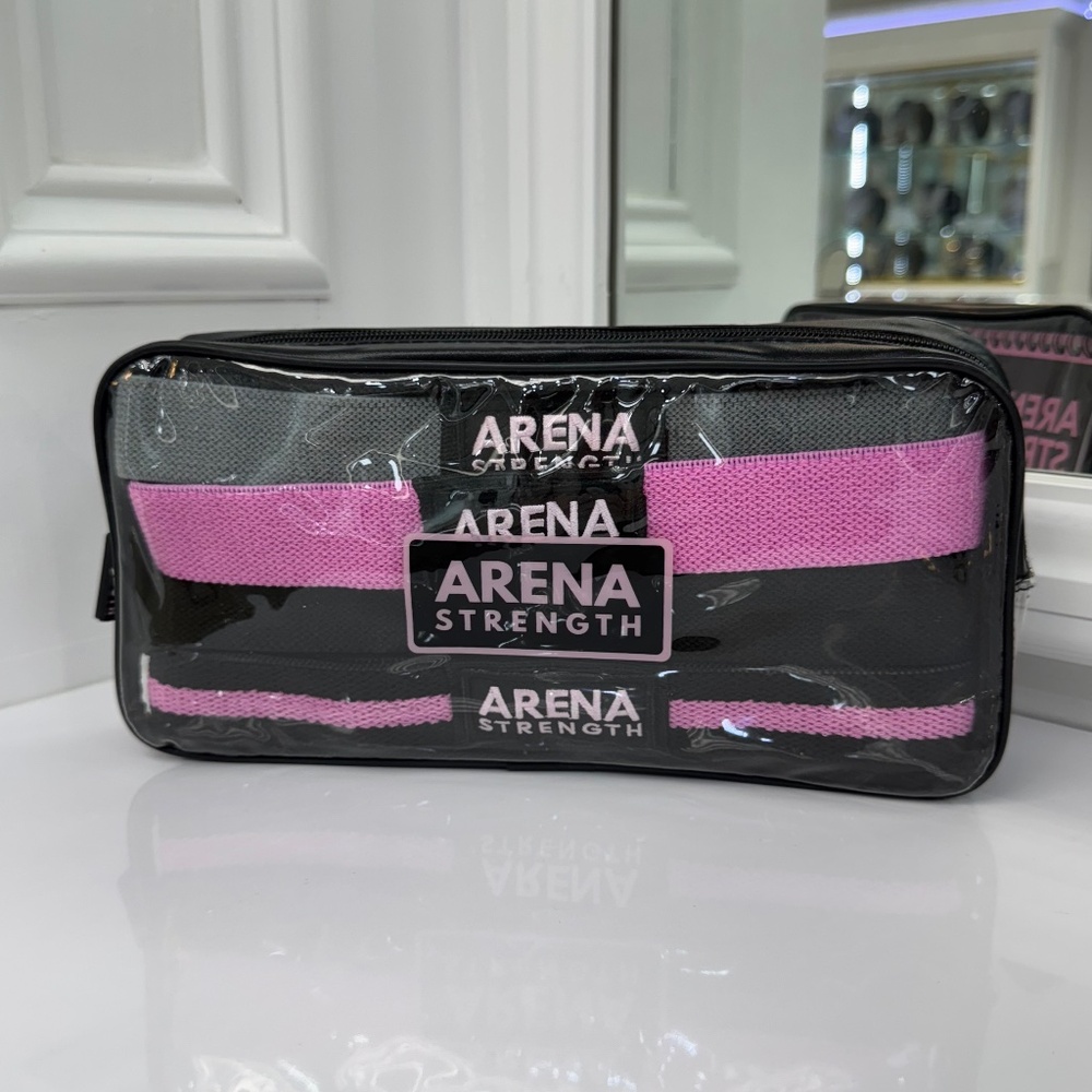 New Arena Strength Body Bands Workout guide and 4 Resistance Bands